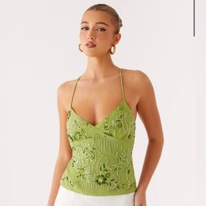 Peppermayo Kamilla Sequin Cami top size 8